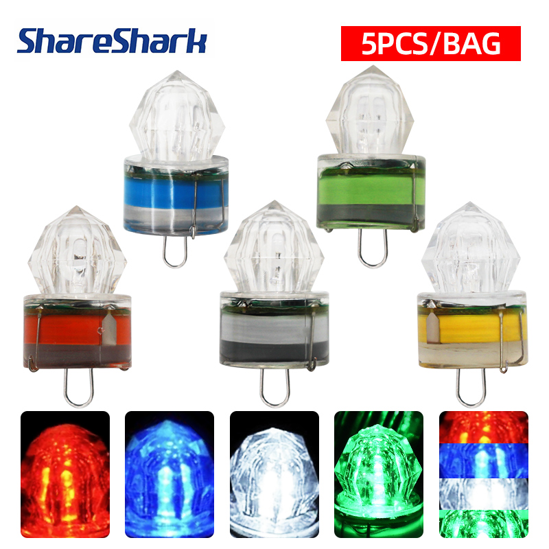 Fishing Boat Navigation Light - ShareShark 5 stücke LED Angeln Lampe