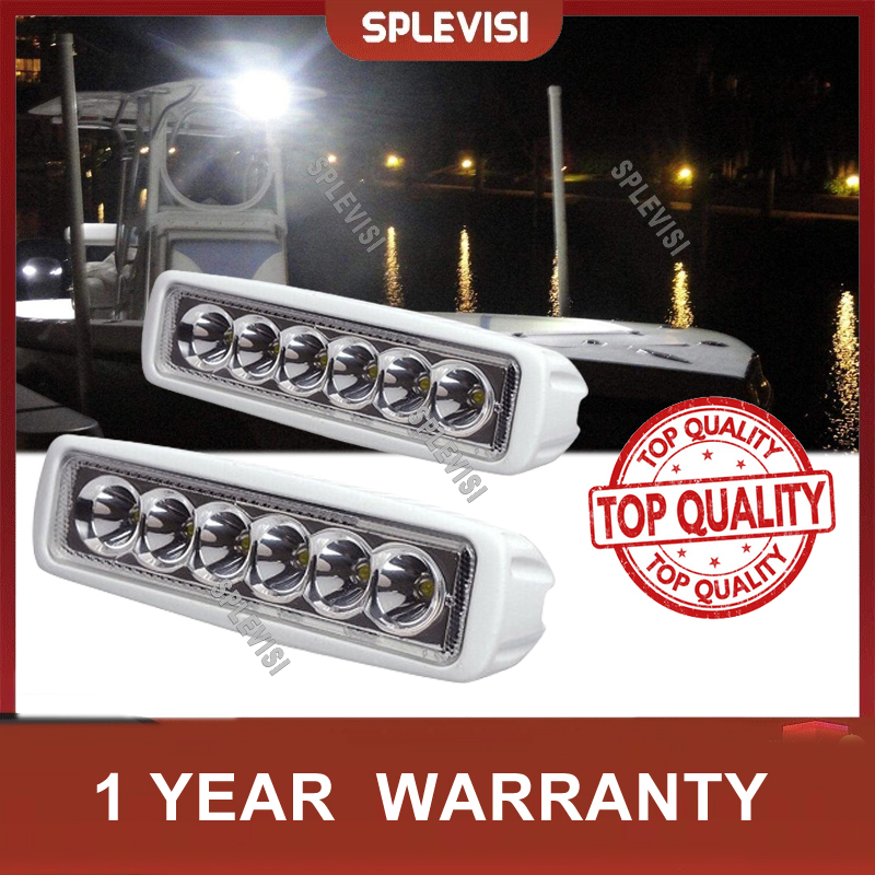 2 stücke 12v 6 LED Deck Marine – Fishing Boat Navigation Light Bewertung und Preis