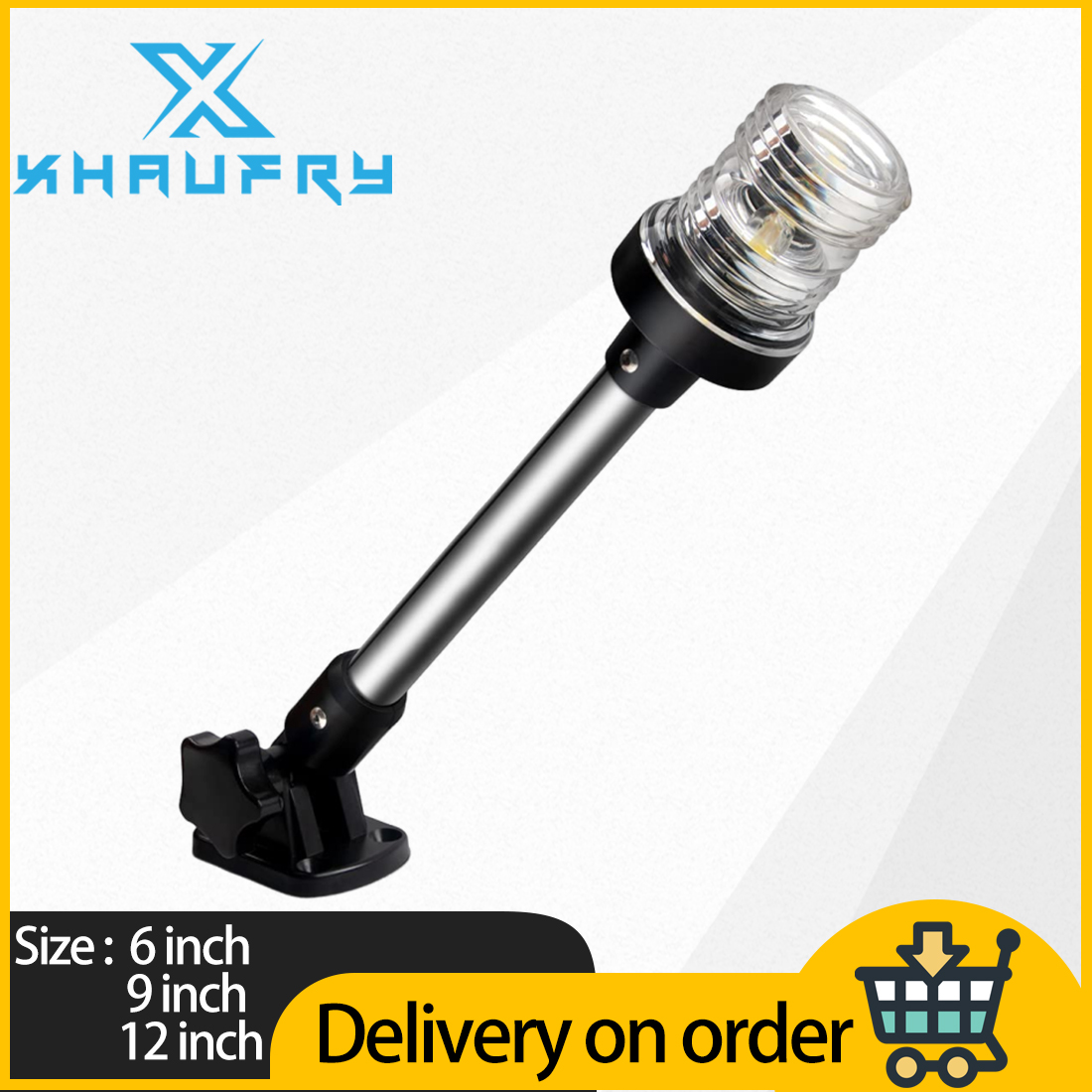 360-Grad Weiße LED Klappbare H – Fishing Boat Navigation Light Bewertung und Preis